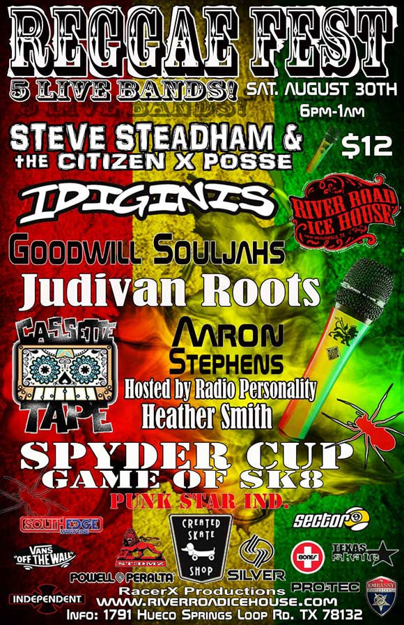 Reggae Fest and Spyder Cup in New Braunfels, TX