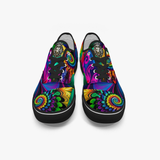 Rainbow Tye Dye - Canvas Low Top (BO)