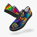 Rainbow Tye Dye - Canvas Low Top (BO)