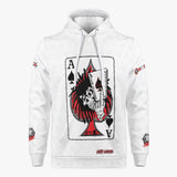 Ace of Spades 2 Retro Pull Over Hoodie.