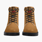 SS Ace of Spade Leather Boots - Brown