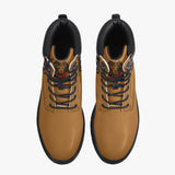 SS Ace of Spade Leather Boots - Brown