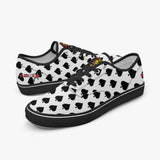 Aces Black - Canvas Low Top