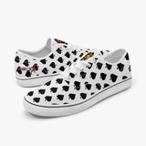 Aces White - Canvas Low Top