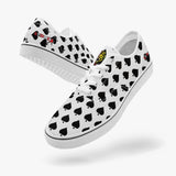 Aces White - Canvas Low Top