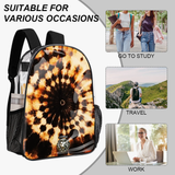 Clear Tye Dye Backpack
