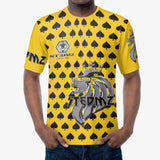 Chrome Lion Iconic Spade - Yellow