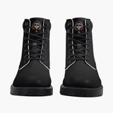 Citizen X Posse - Stealth Black Leather Boots