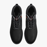 Citizen X Posse - Stealth Black Leather Boots
