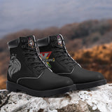 Citizen X Posse - Stealth Black Leather Boots