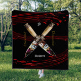 Daggerz Blanket - Crosses