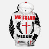 Messiah 7 - Retro Pull Over Hoodie.