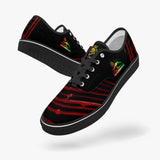 Rasta Bloods - Black Canvas Low Top