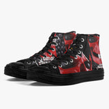 RED SKULL HT CANVAS SKATEBOARD SHOE