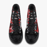 RED SKULL HT CANVAS SKATEBOARD SHOE