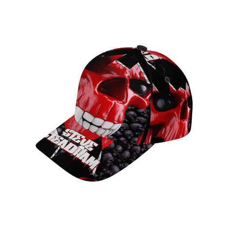 Red Skull Hat