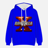 RokXilla Metal Hoodie - Blue