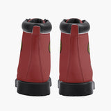 SS Ace of Spade Leather Boots - Rose