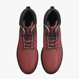 SS Ace of Spade Leather Boots - Rose