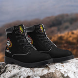 Steve Steadham Spade - Stealth Black Leather Boots