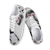 Stedmz Music - White Canvas Low Top