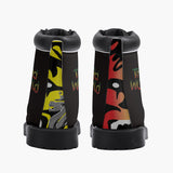 Third World High Top Leather Boot Black