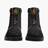 Third World High Top Leather Boot Black