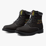 Third World High Top Leather Boot Black