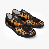 Tye Dye Black/Gold - Black Canvas Low Top