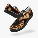 Tye Dye Black/Gold - Black Canvas Low Top