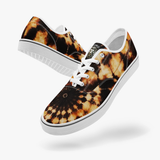 Tye Dye Black/Gold - Black Canvas Low Top (WO)