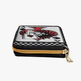 Ace of Spades Zipper Purse