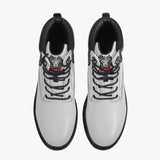 Ace of Spade Leather Boots