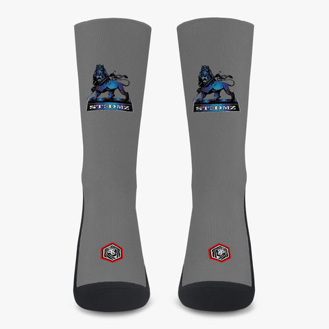 Blue Lion Grey Reinforced Sports Socks