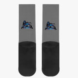 Blue Lion Grey Reinforced Sports Socks