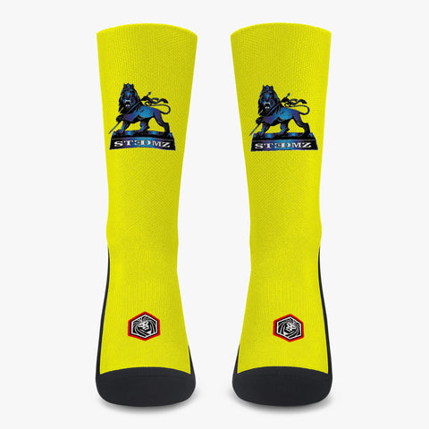 Blue Lion Yellow Reinforced Sports Socks