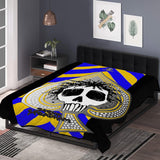 Blue Spade Blanket