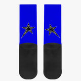 Steadham Bomber Blue Reinforced Sports Socks