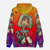 Dread Lockz Chick 2 Hooded Sweatshirt