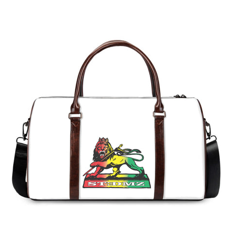 Original Rasta Lion White Travel Handbag