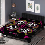 Magenta Spade Blanket 3D