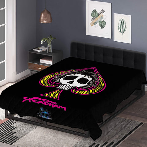 Magenta Spade Blanket