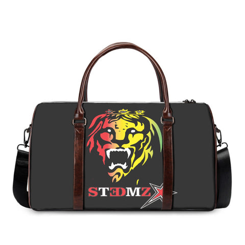 Rasta Lion Face Travel Handbag