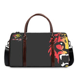 Rasta Lion Face Travel Handbag