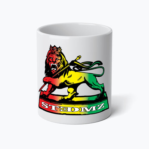 Rasta Lion Coffee Cup