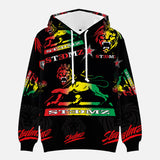 Rasta Lion Hooded Sweatshirt