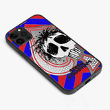 Red Blue Spade iPhone 12 Case
