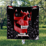 Red Skull Blanket