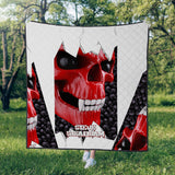 Red Skull Blanket