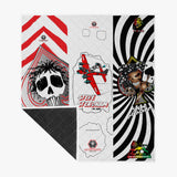 Red Spade Bomber Ace of Spade Blanket